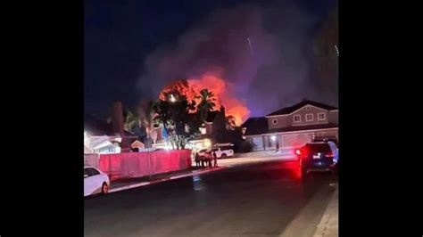 Los Banos house destroyed by neighbors’ fireworks, police say